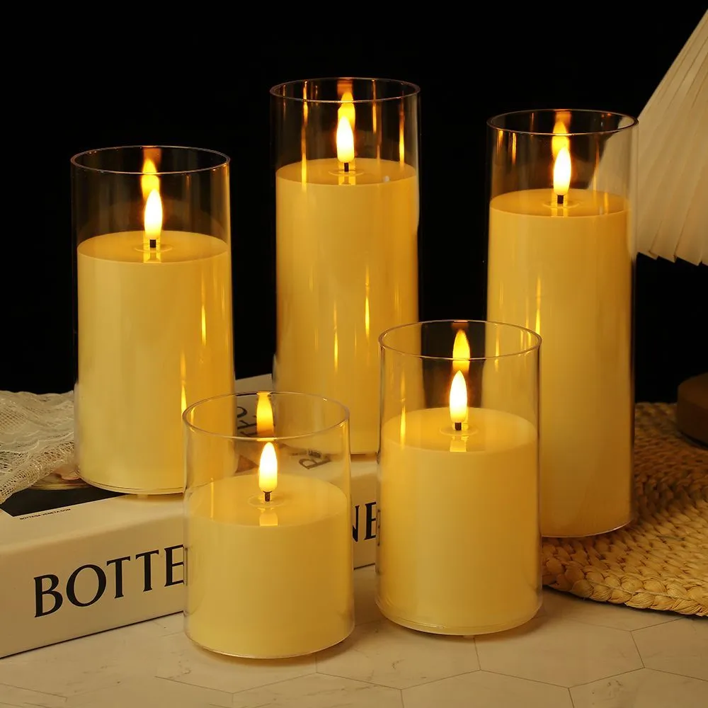 The new led electronic candle lamp can remain constantly lit and flash. It is suitable for wedding and home healing decoration, charging, remote control, and electronic wax detail image 5