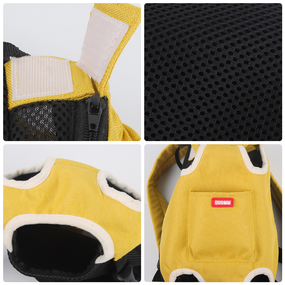 Nueva bolsa portátil para mascotas puede aflojar dos hombros bolsa de gato transpirable salir cómoda mochila para perros bolsa para mascotas details Picture