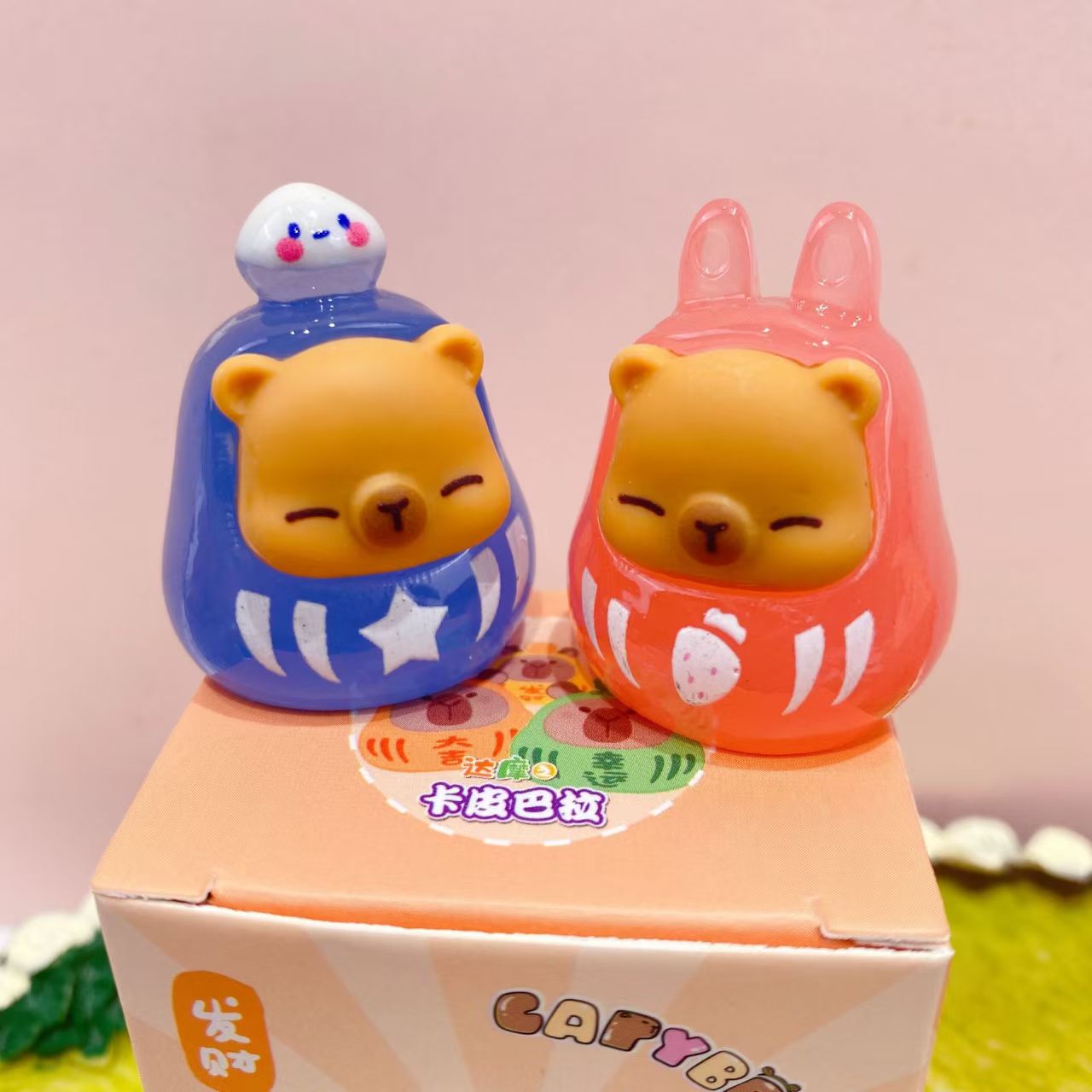 Creative Capibarra cute blind box toys and figurines with high appearance standards, cute tabletop figurines and ornaments Specification image