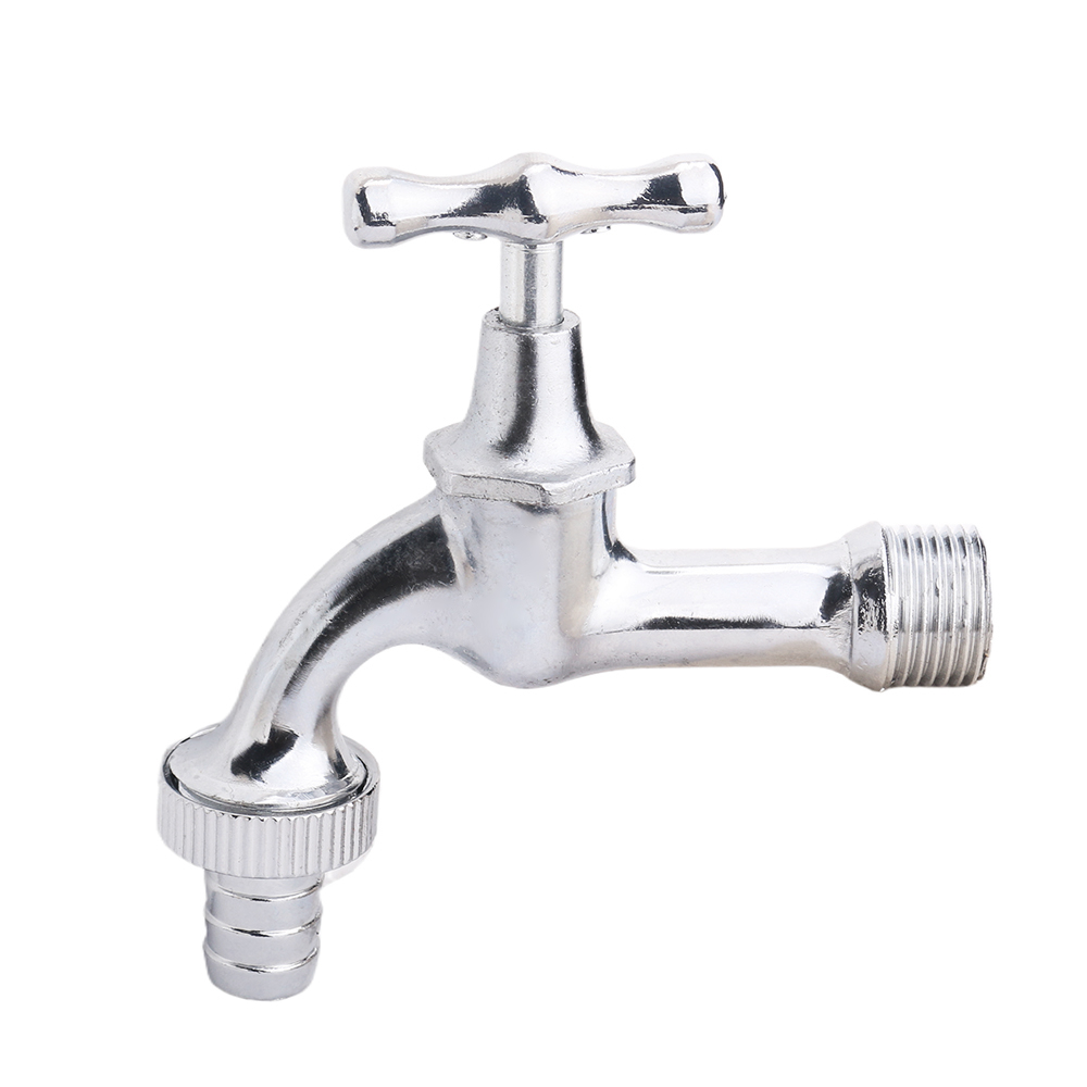Four-inch chrome-plated cross handle faucet, outdoor construction site hose faucet, Yiwu, Zhejiang details Picture