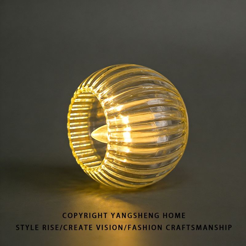 Creative crystal pumpkin crystal chandelier for girls' bedroom desktop decoration, atmosphere birthday gift detail image 5