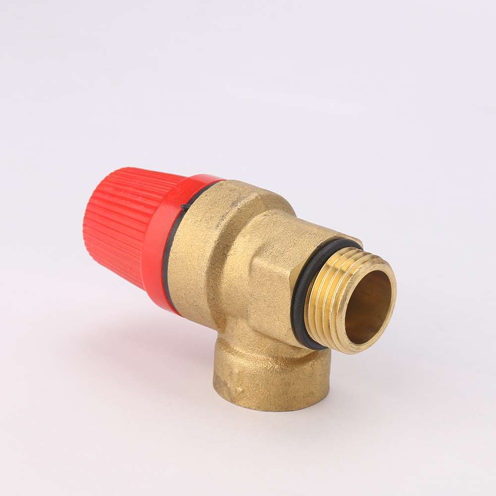 Three-way brass safety valve, wall-mounted boiler pressure relief valve, single-direction safety pressure relief valve for electric water heater boilers detail image 10