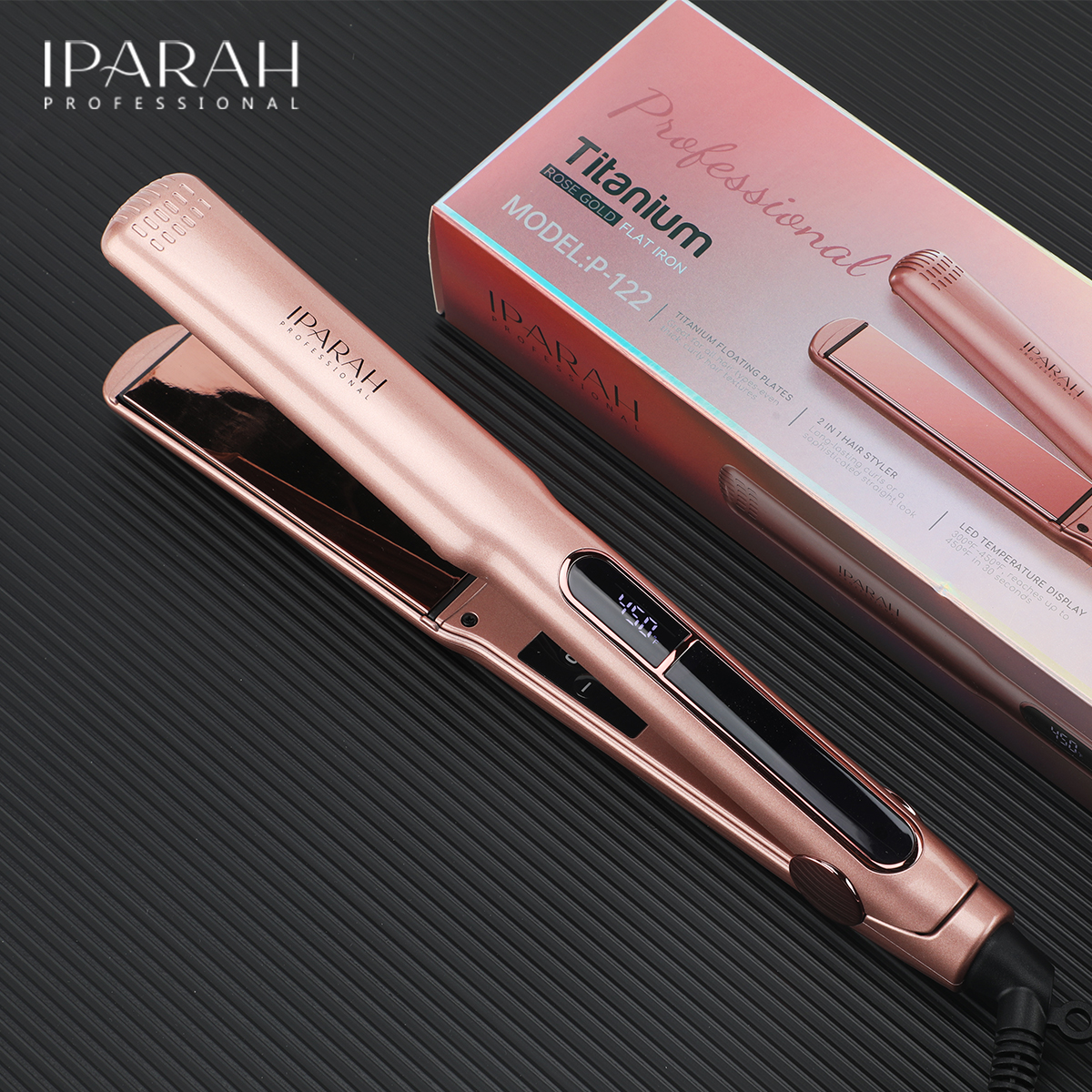 IPARAH high-speed brushless curling and straightening hair 234343385