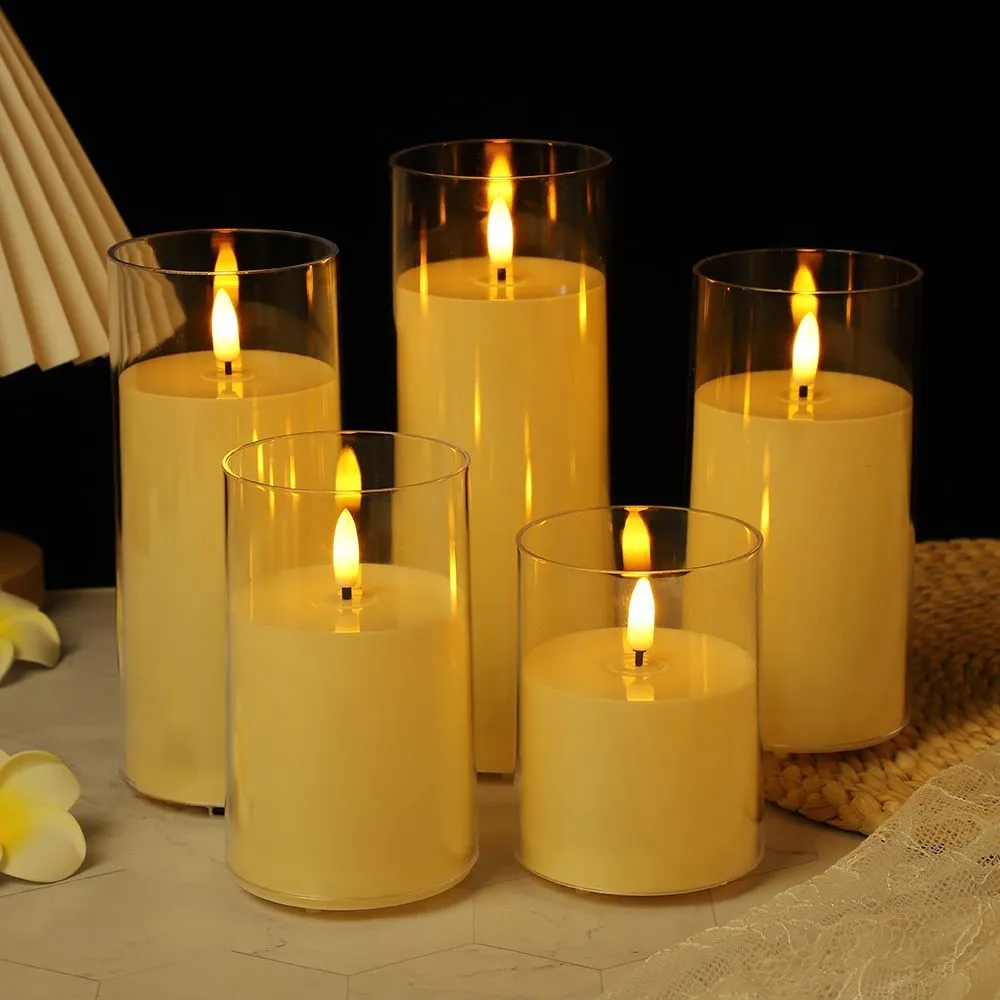 The new led electronic candle lamp can remain constantly lit and flash. It is suitable for wedding and home healing decoration, charging, remote control, and electronic wax detail image 2