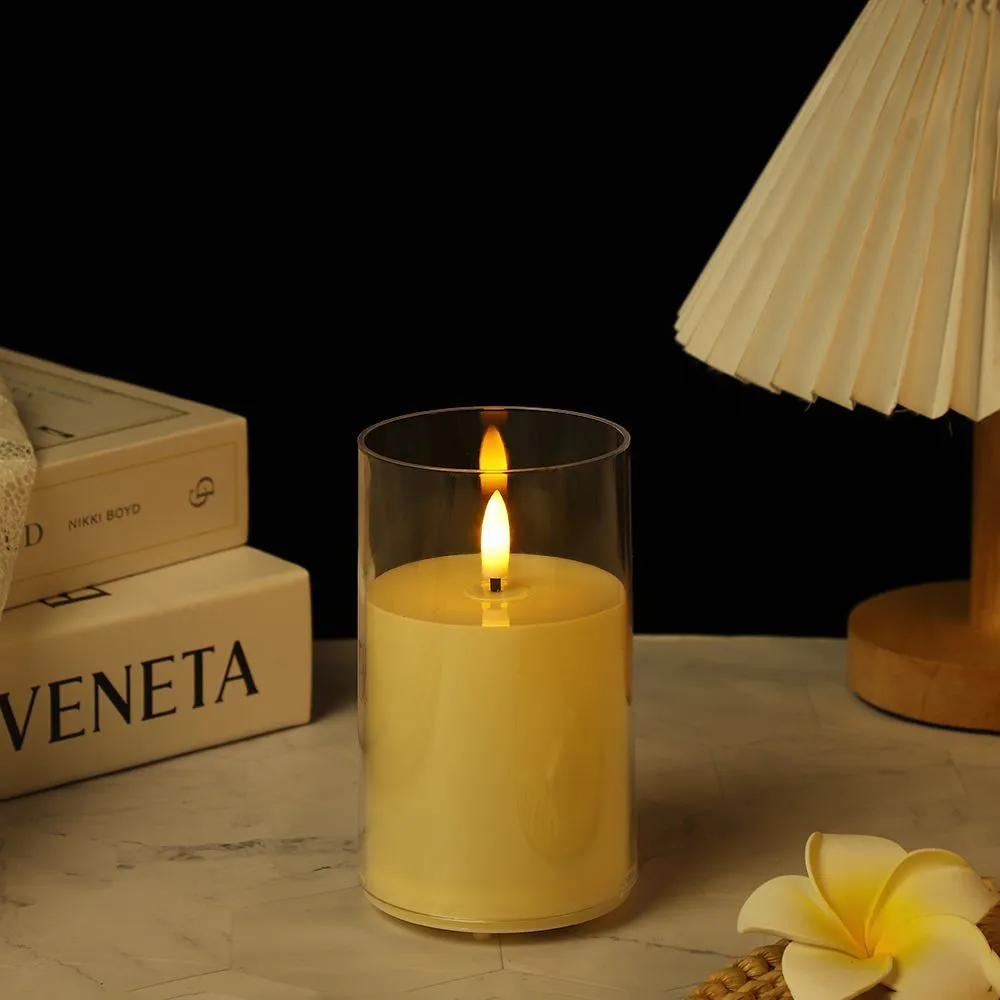 The new led electronic candle lamp can remain constantly lit and flash. It is suitable for wedding and home healing decoration, charging, remote control, and electronic wax detail image 10