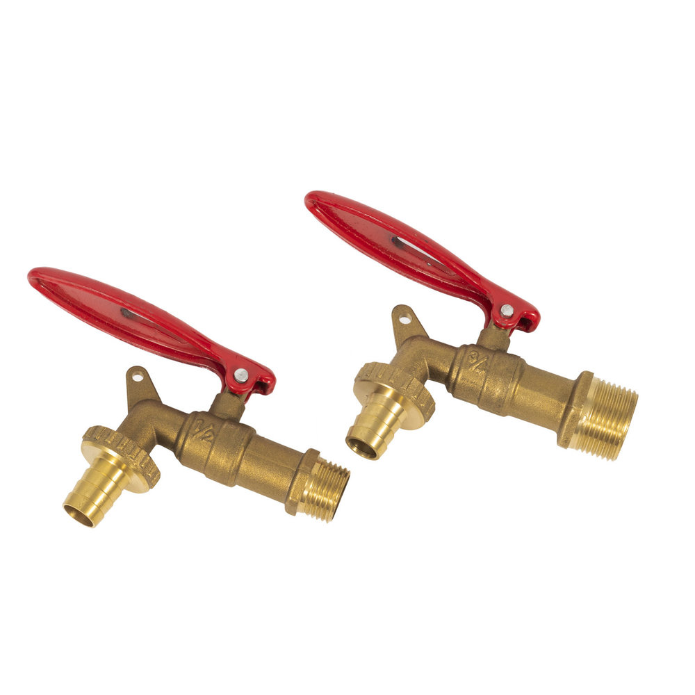 Outdoor anti-theft and anti-freezing lockable faucet with brass spout details Picture