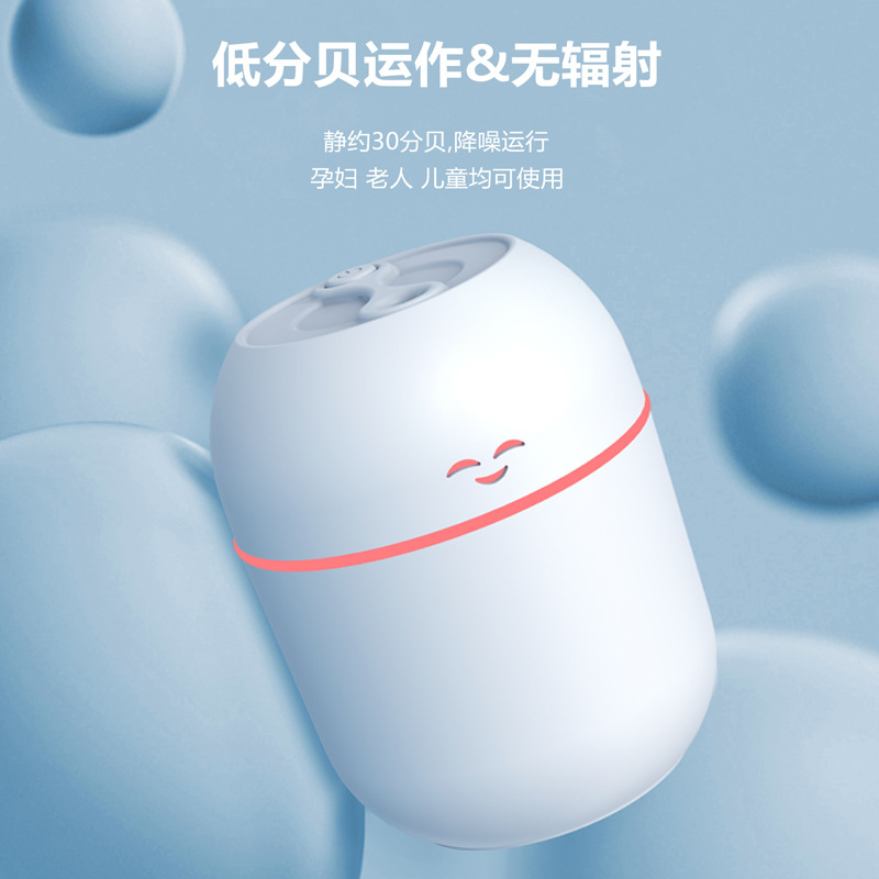 A new usb car humidifier for home use with a large fog capacity, mini and small bedroom and office gift humidifier Application Scenario