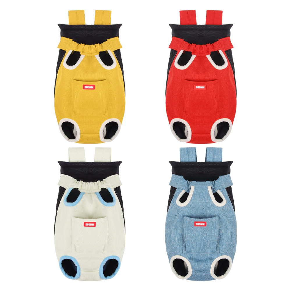 Nueva bolsa portátil para mascotas puede aflojar dos hombros bolsa de gato transpirable salir cómoda mochila para perros bolsa para mascotas Item Picture