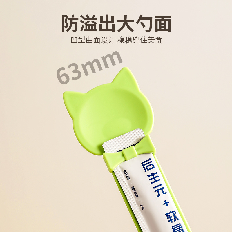 Best-selling pet supplies: Cat strip spoon, feeding spoon, liquid food, special squeezing spoon for cats, wall-mounted feeding wonder Specification image