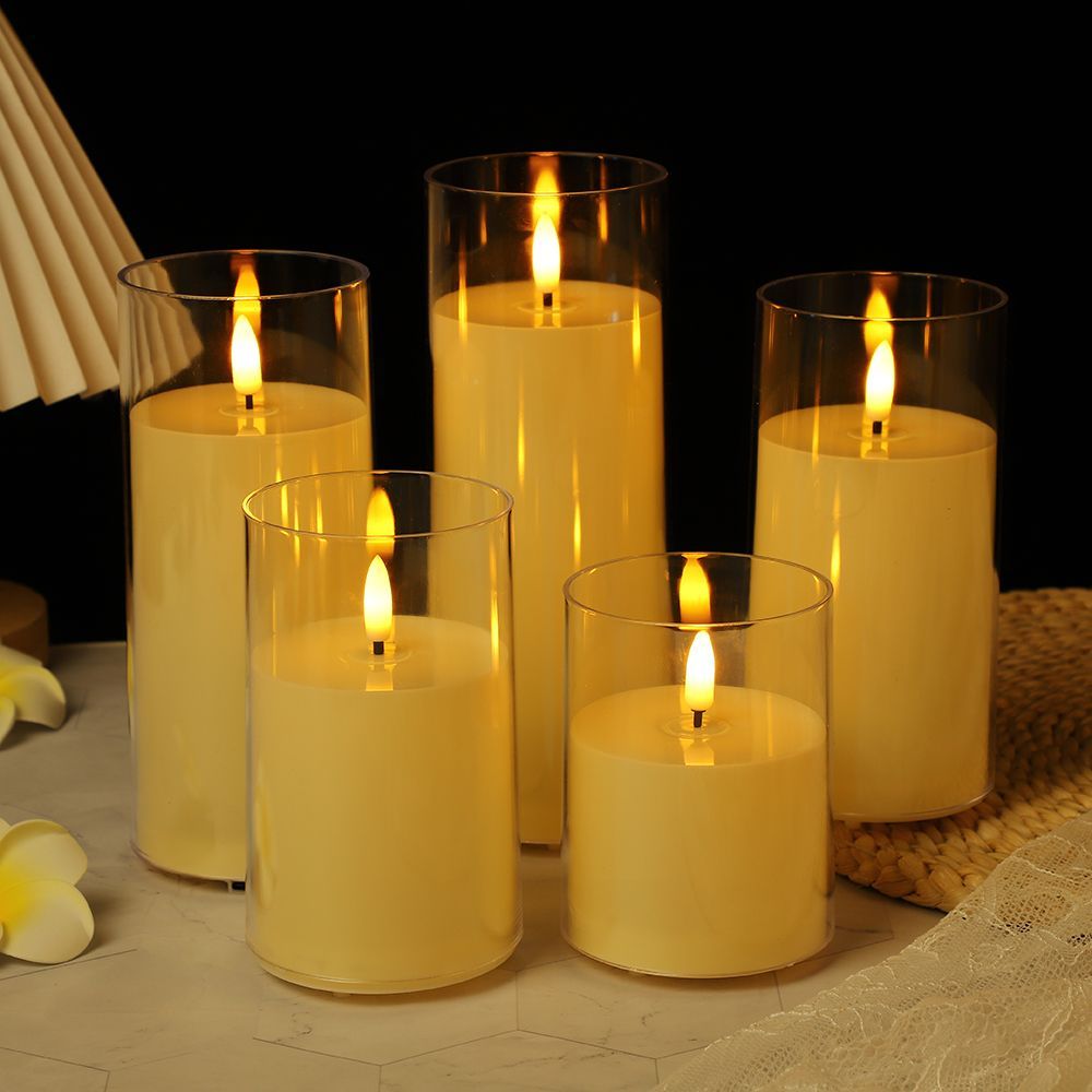 The new led electronic candle lamp can remain constantly lit and flash. It is suitable for wedding and home healing decoration, charging, remote control, and electronic wax