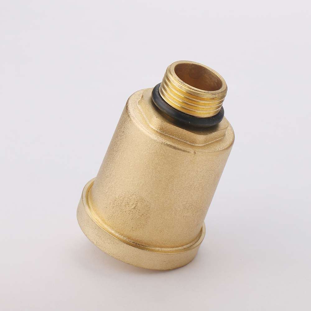 Brass automatic air release valves for floor heating, wall-hung boiler pipes, and vertical air release valves for heating and water supply