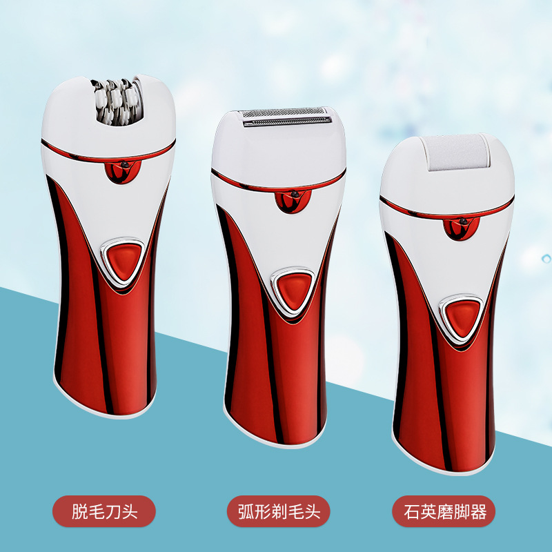 Crossover especial 3 en 1 multifunction lady shave depilador eléctrico en stock al por mayor details Picture