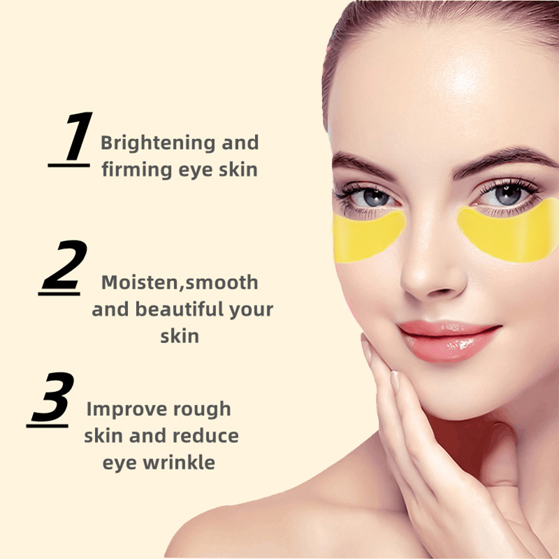 Darar She غشاء العين الذهبي ملصق الكولاجين تحلية العين السوداء Specification image