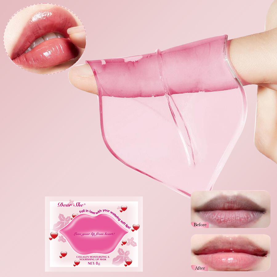 DEAR SHE Collagen Lip Mask Moisturizes, nourishes, reduces lip lines and Lip Care wholesale Specification image
