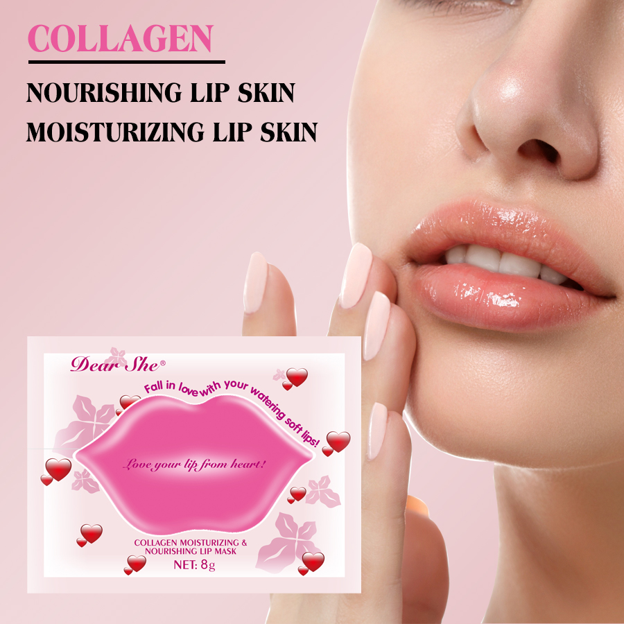 DEAR SHE Collagen Lip Mask Moisturizes, nourishes, reduces lip lines and Lip Care wholesale details Picture