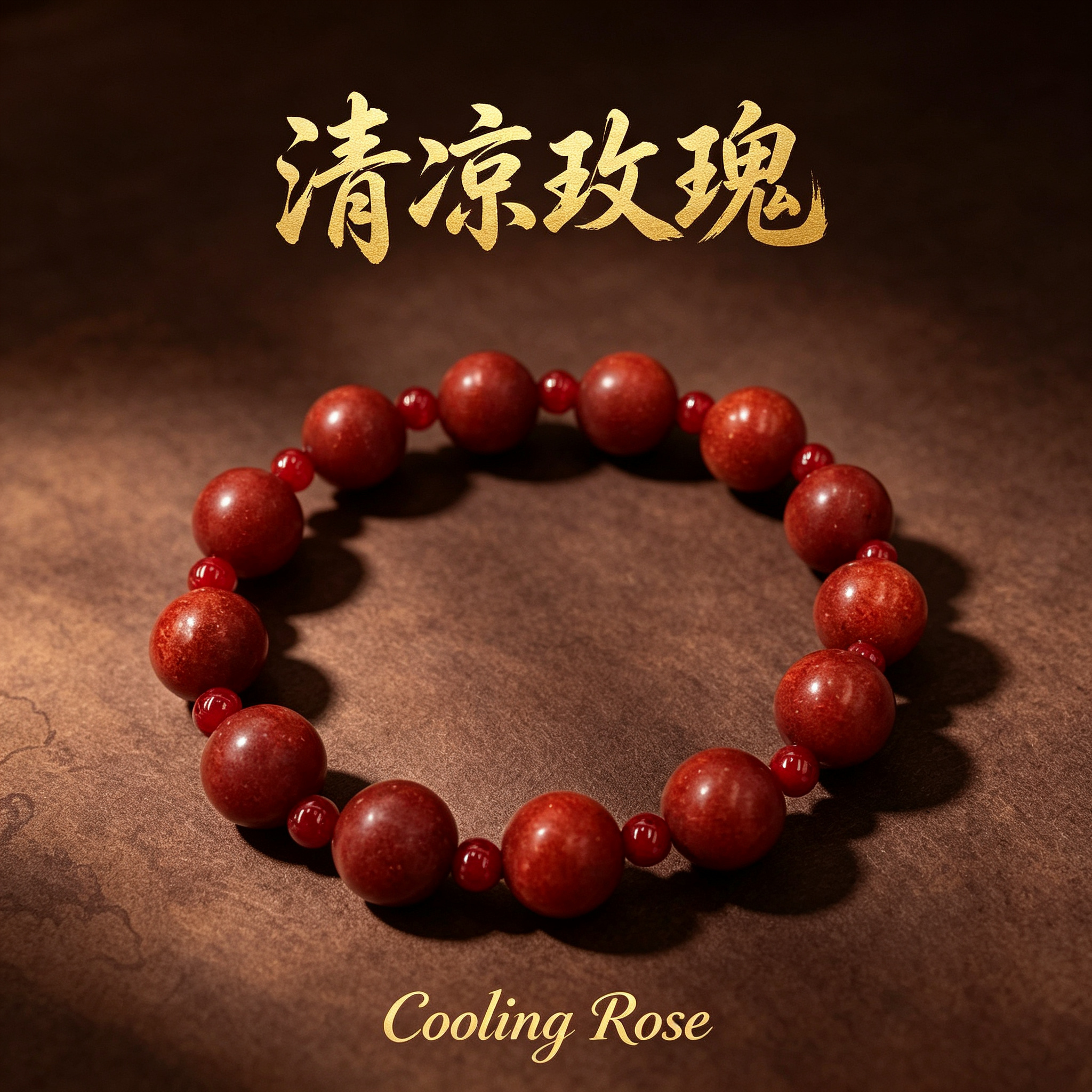 非遗古法药香珠天然药香手串佛珠手链香珠文玩手串 瑶香阁1.0清凉玫瑰+0.4南红玛瑙 Y2600142