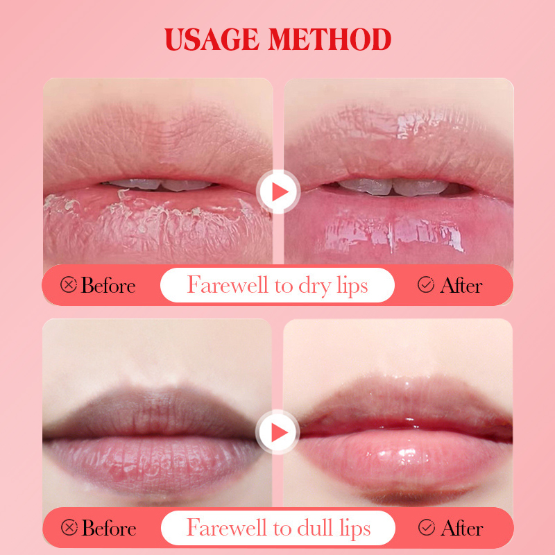 Cross-border collagen Lip Mask Exfoliating, soothing and moisturizing Lip care crystal mask Item Picture