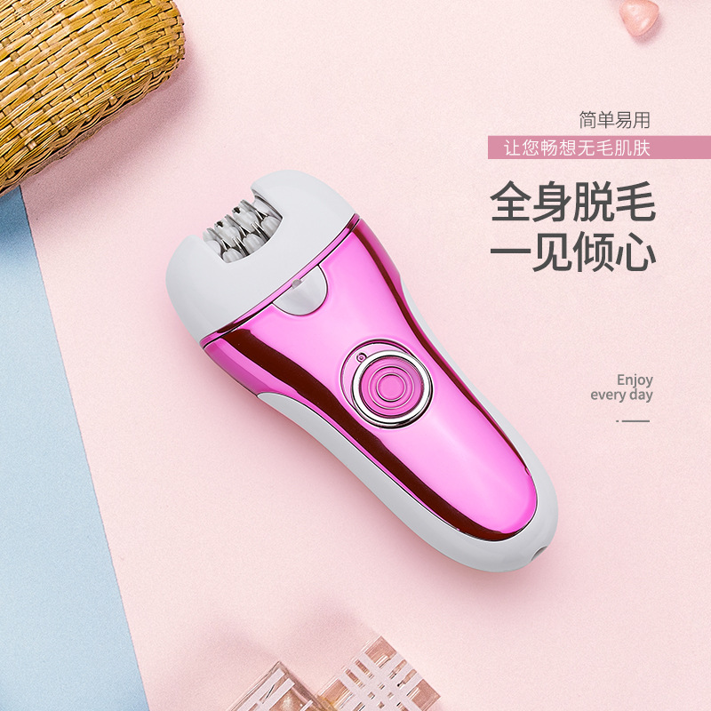 Cross border new lady 3 en 1 afeitador exfoliante eléctrico de pies extractor multifunción venta al por mayor mercancía de edición en stock
