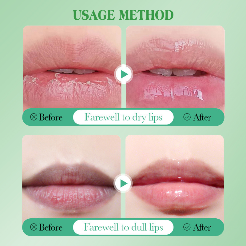 DARRY LOVE Aloe Vera Collagen Brightening Lip Mask highly moisturizing, nourishing and soothing Item Picture
