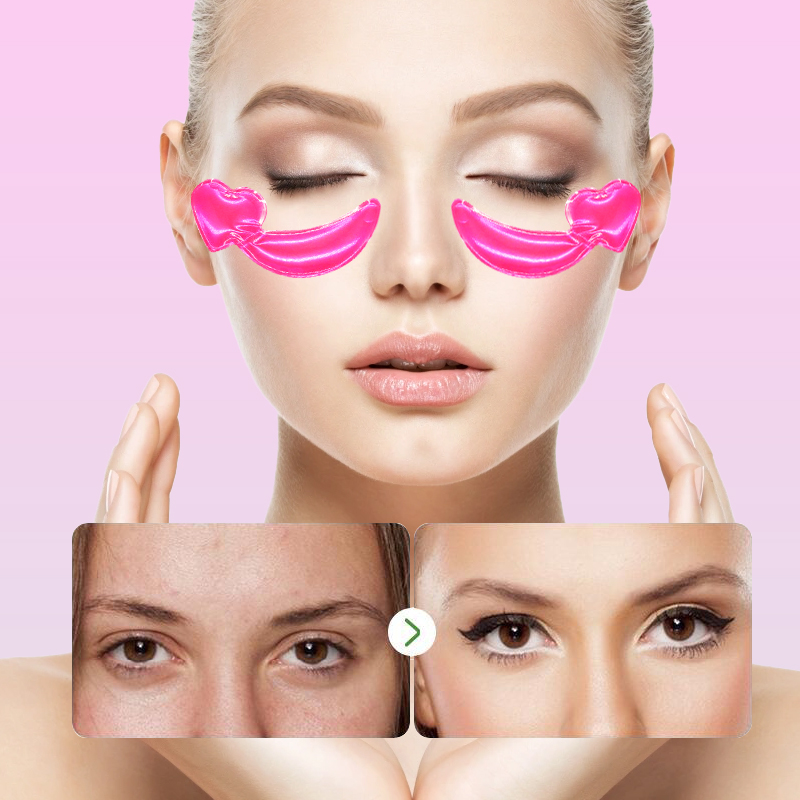 Dear She Elastic Peri-Eye Gel Eye Mask, Donkey milk ingredient Eye mask for removing eye bags Item Picture