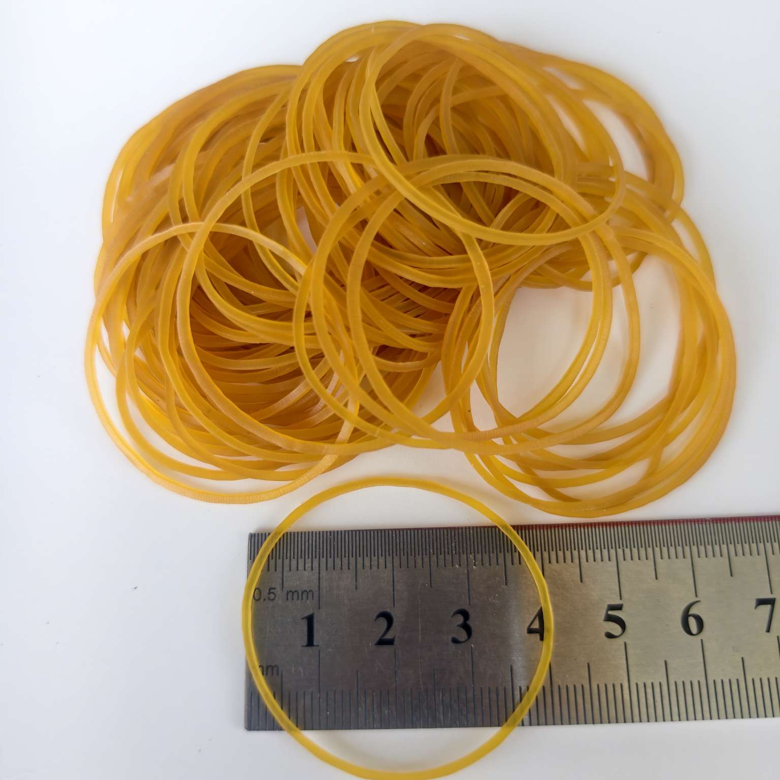 A pack of 150 pieces of original Vietnamese rubber bands, natural rubber high-elasticity rubber bands, rubber tubes and rubber rings detail image 7
