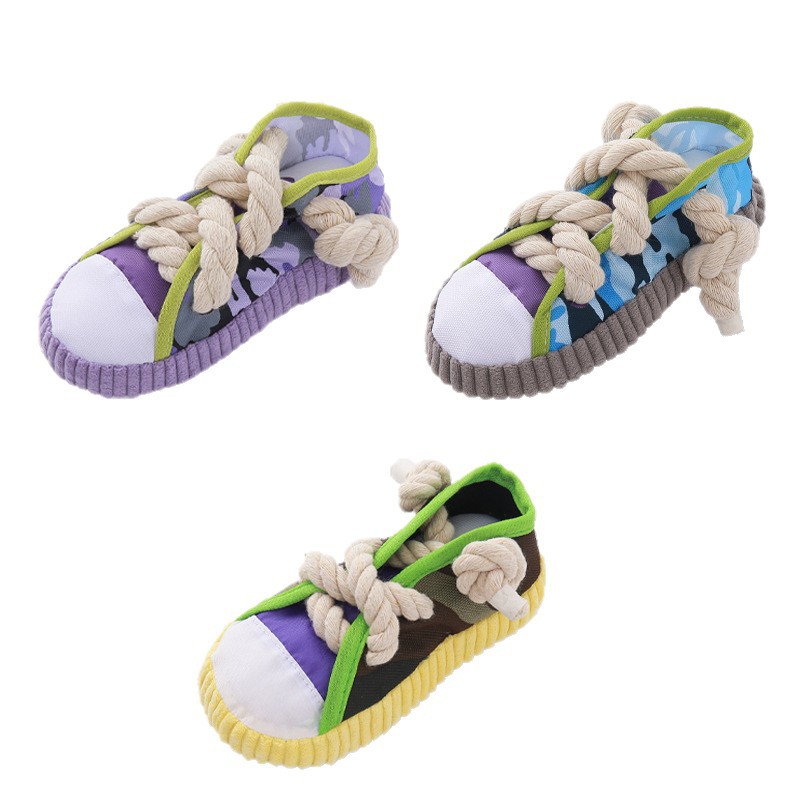 Cross-border specialized pet products juguetes zapatos estilizados juguetes para perros para mascotas resistentes a roer juguetes para perros vocales Item Picture
