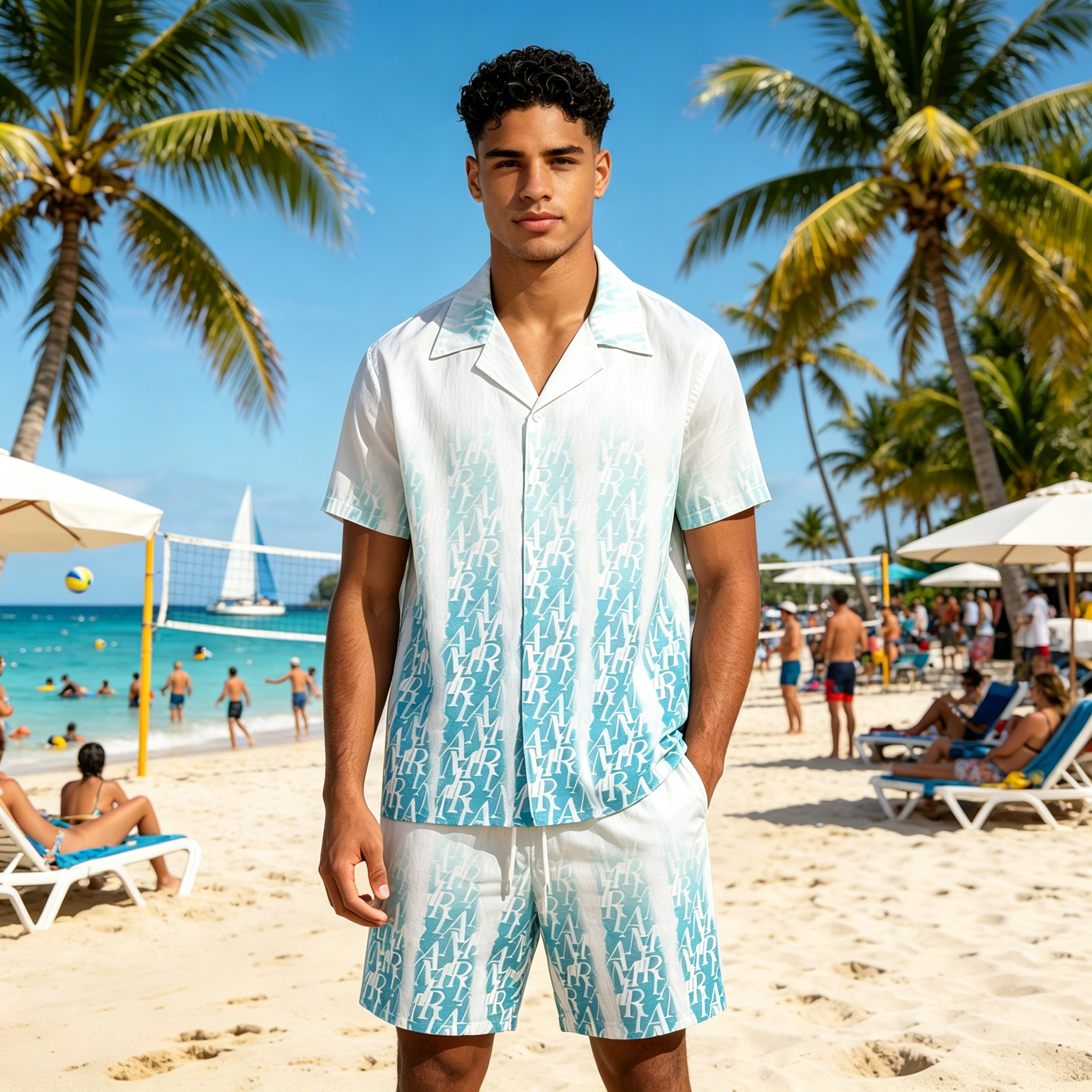 2026 comercio exterior transfronterizo al por mayor estación independiente en europa y américa best sellers venta caliente nuevo verano transpirable manga corta camisa impresa pantalones cortos hawaianos vintage pareja Application Scenario