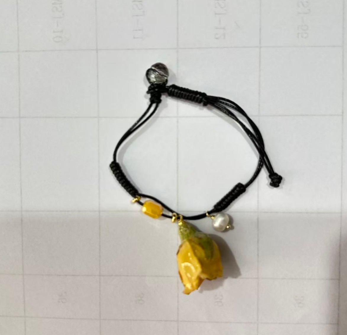 温柔少女风玫瑰花朵手链小众百搭图