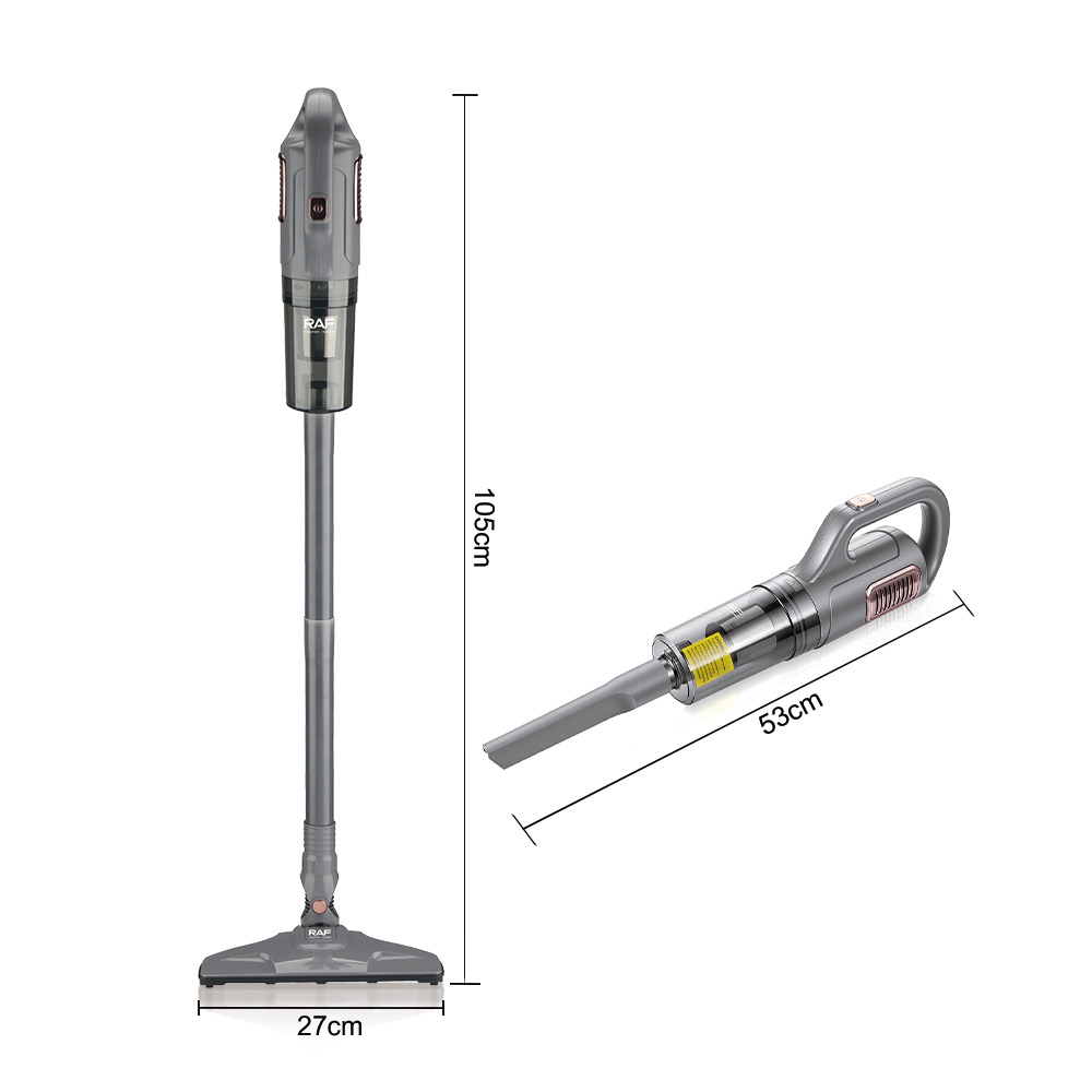RAF欧规吸尘器家用床上手持式拖地大功率便携式轻巧吸尘器5m Specification image