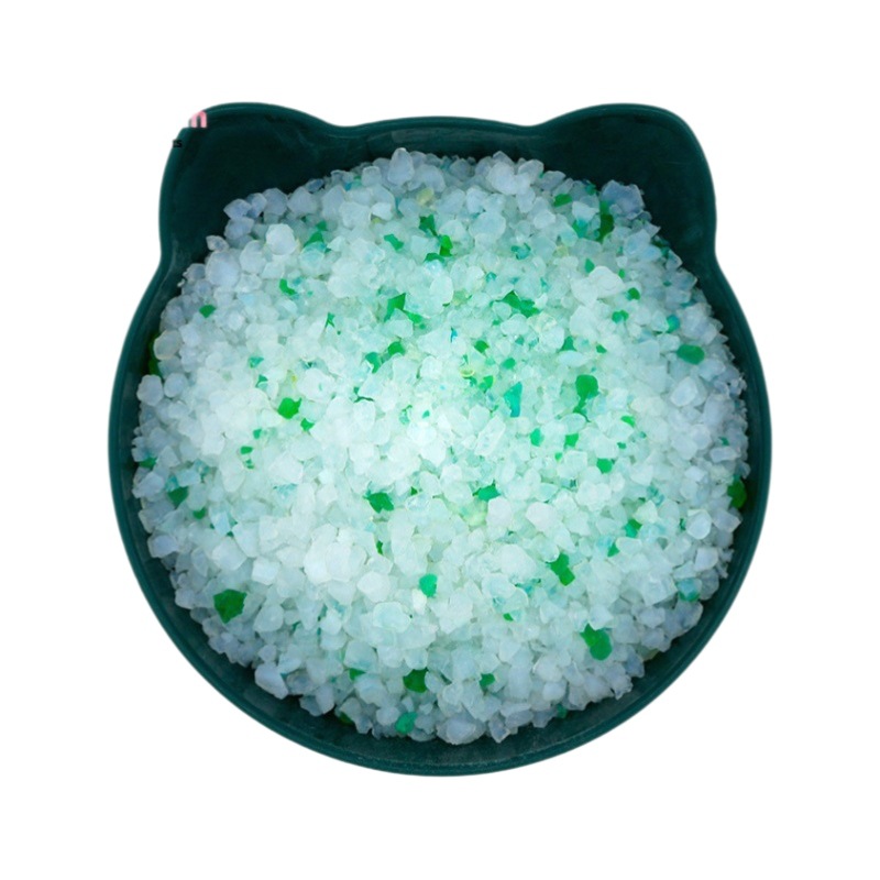 10L cat litter deodorizing, odor-removing, low-dust crystal cat litter, wholesale pet supplies, silicone cat litter Specification image
