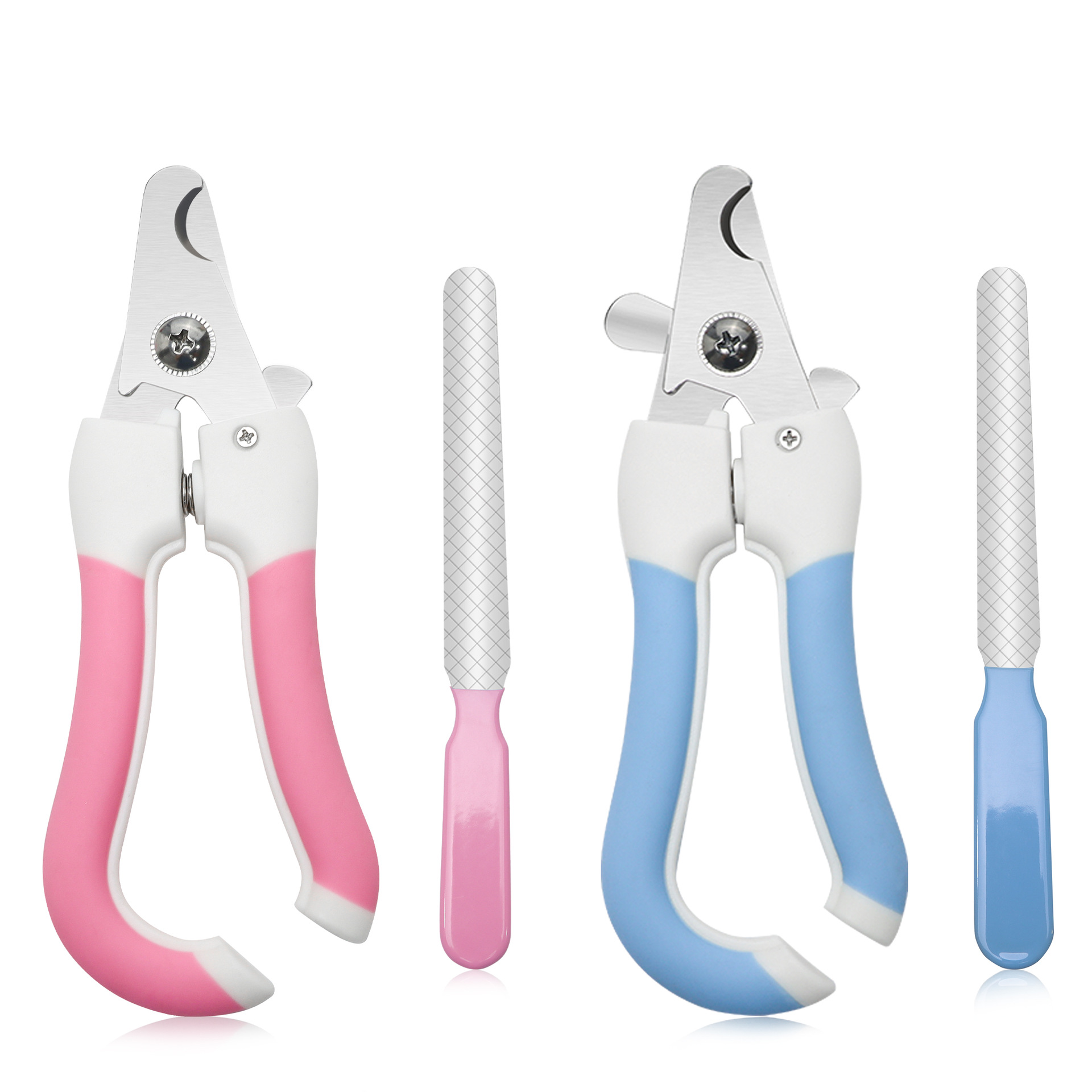 Pet nails cutter set perro gato limpieza belleza cortador de uñas cortador de uñas con archivo pet supplies wholesale Application Scenario