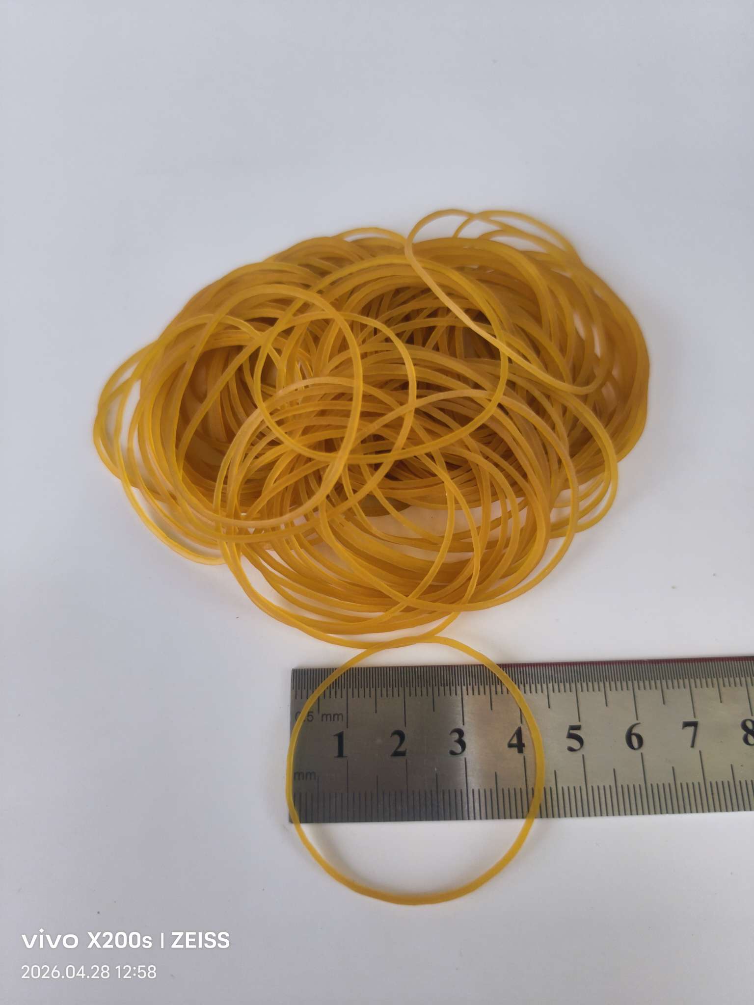 A pack of 150 pieces of original Vietnamese rubber bands, natural rubber high-elasticity rubber bands, rubber tubes and rubber rings detail image 8