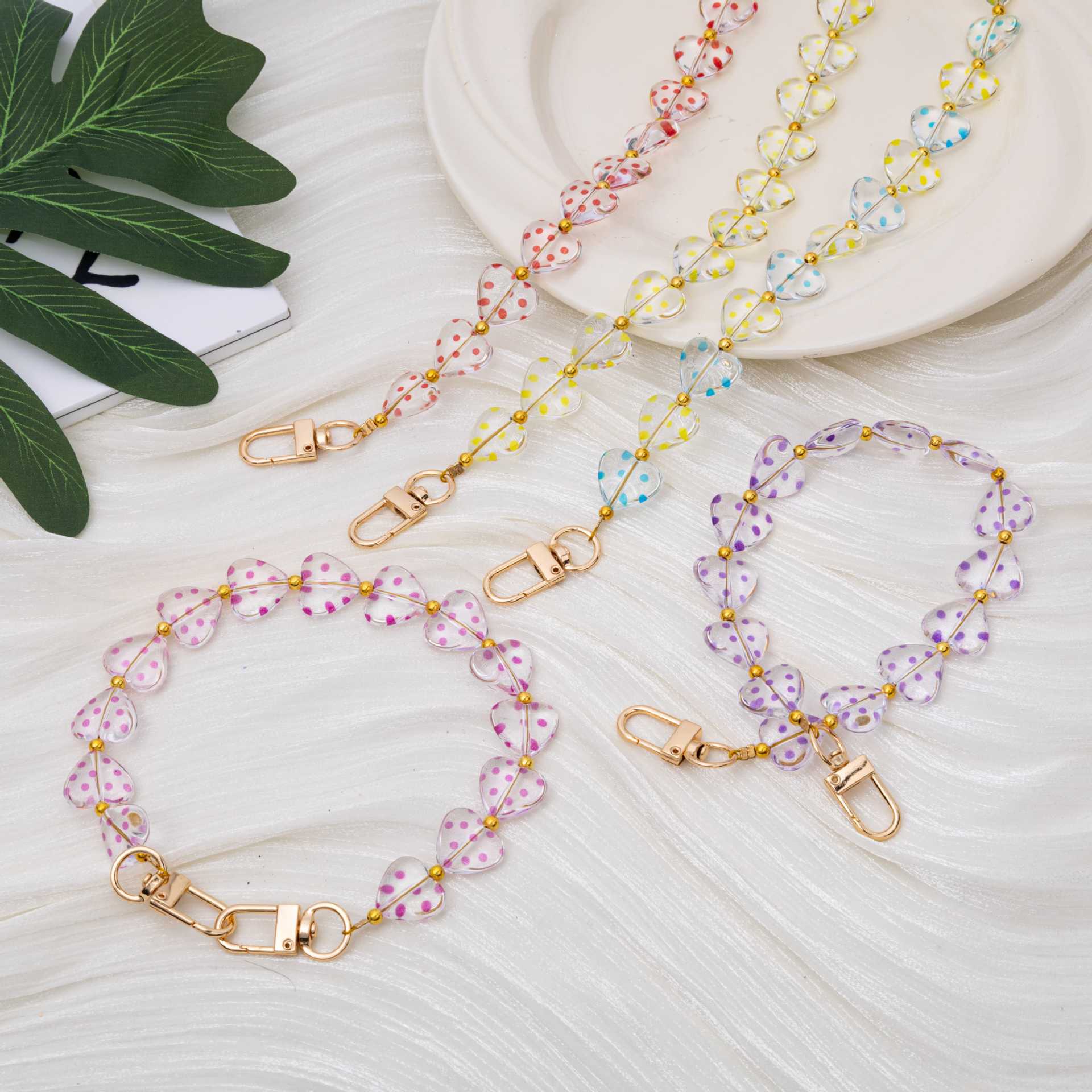 New dopamine-shaped luggage pendant, phone case, keychain, lanyard, anti-drop phone chain, high-end accessory Item Picture