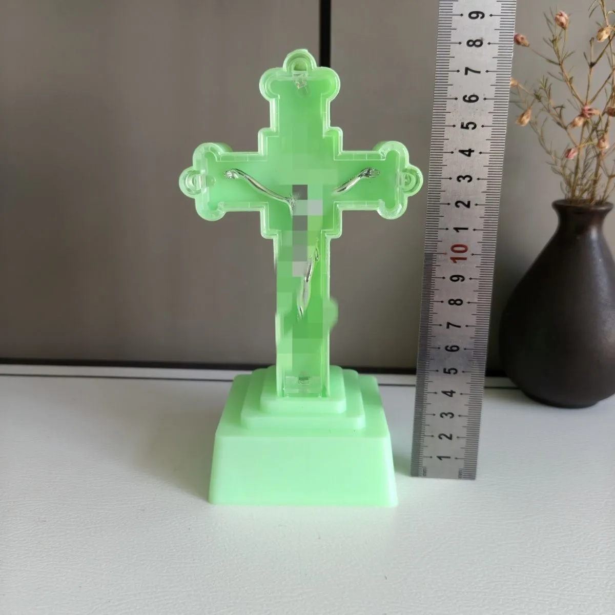 Cross decoration, night-luminous battery night light, cross decoration, electronic wax, electronic wax, electronic candle lamp detail image 2