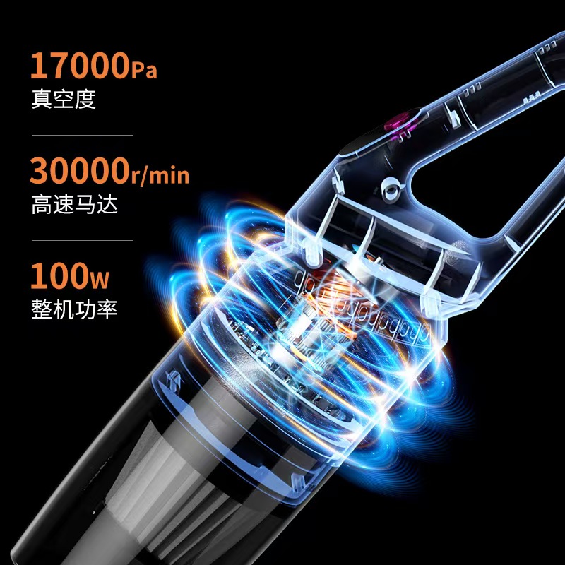 便携、手持式吸尘器实物图