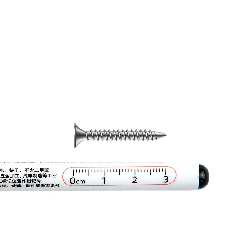 Oil-based waterproof and wear-resistant deep hole pen, woodworking long head marker pen, bathroom tile multi-functional and multi-purpose marker pen Item Picture