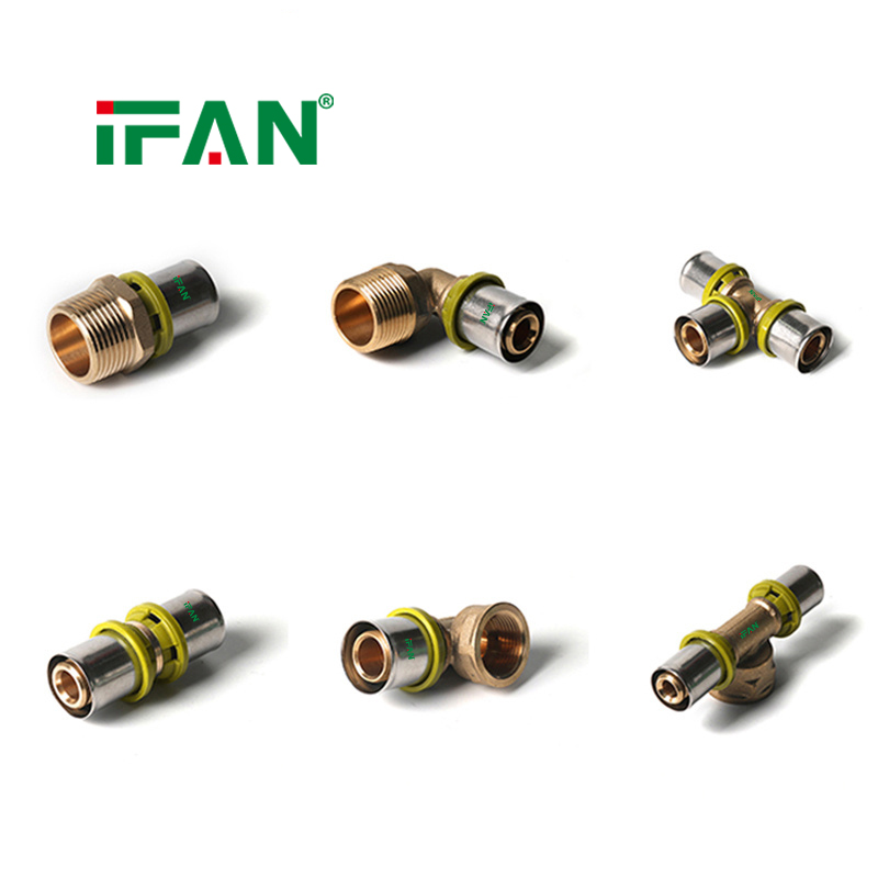 IFAN Security Guarantee PEX Press Fitting Yellow 16-32MM  Specification image