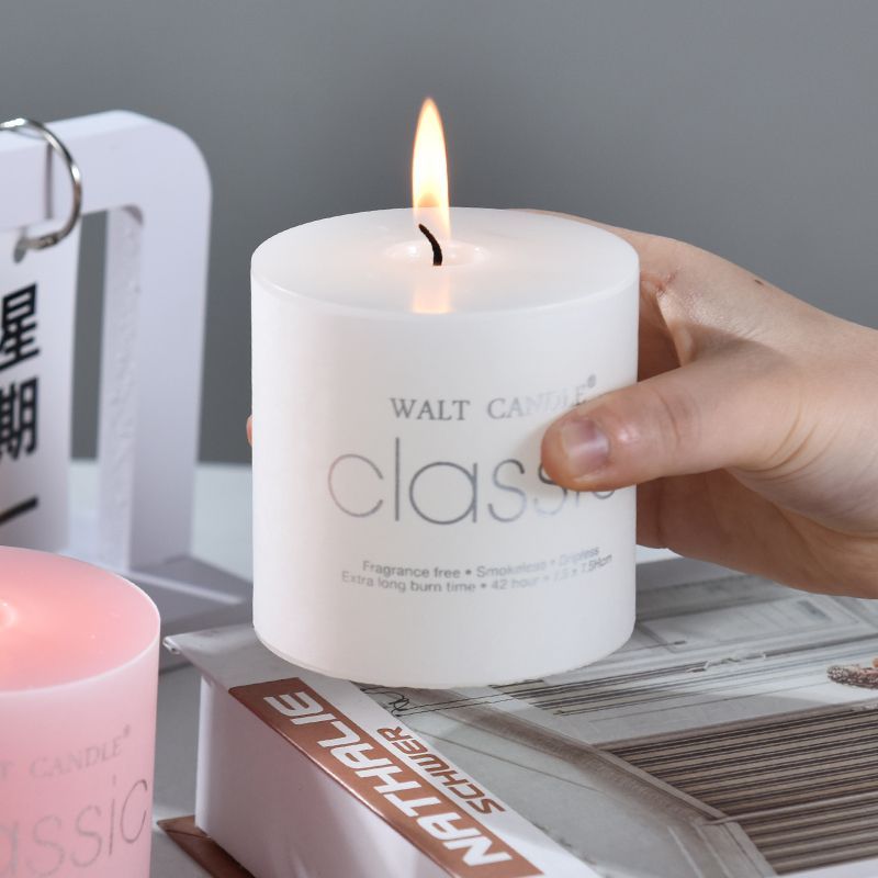 Home candles to remove smoke smell and fragrance, romantic smokeless creative essential oils, candlelight dinner Item Picture