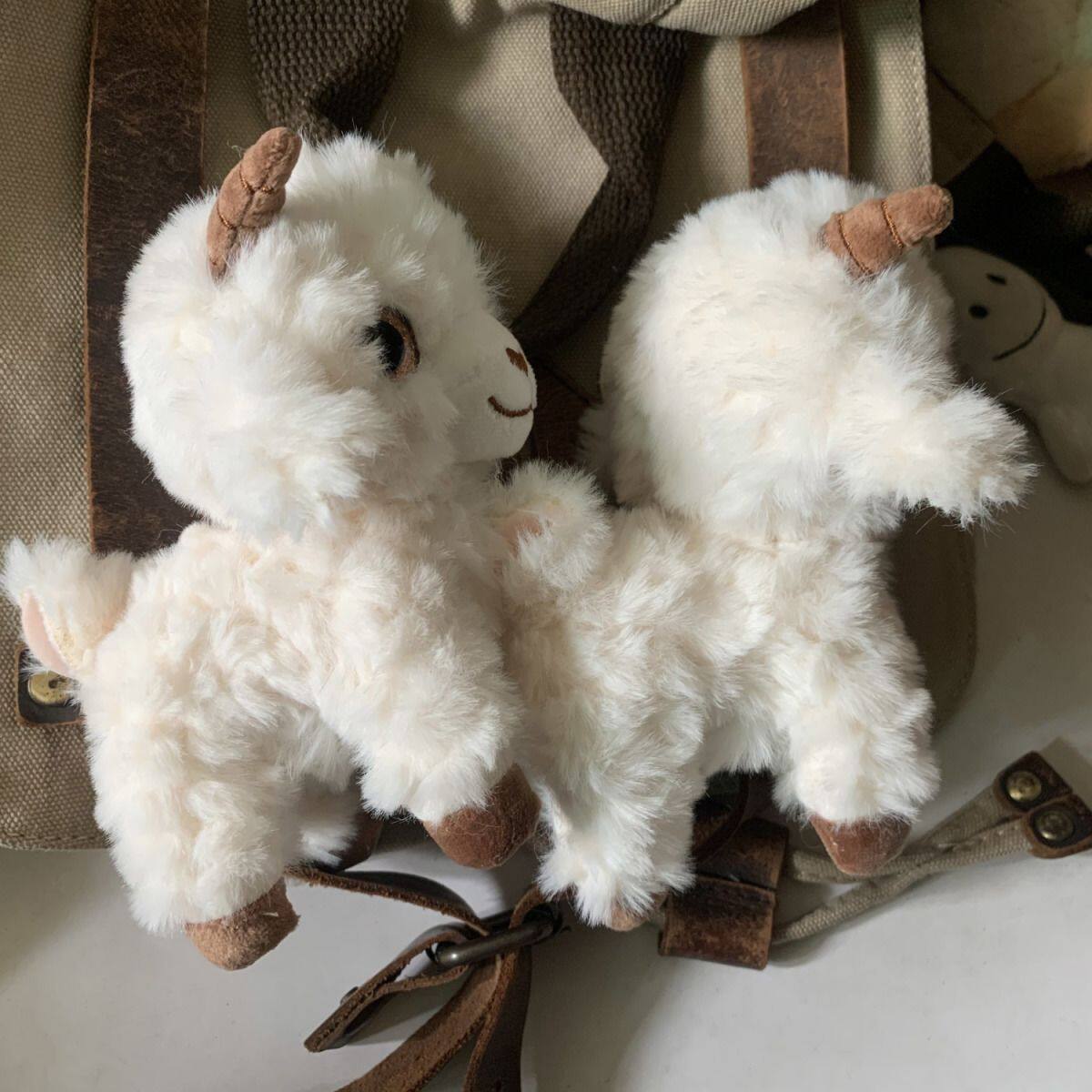Xinjiang Little Sheep pendant plush doll, super soft and cute alpaca pendant toy, 7DPP cotton doll gift shop, kid Specification image