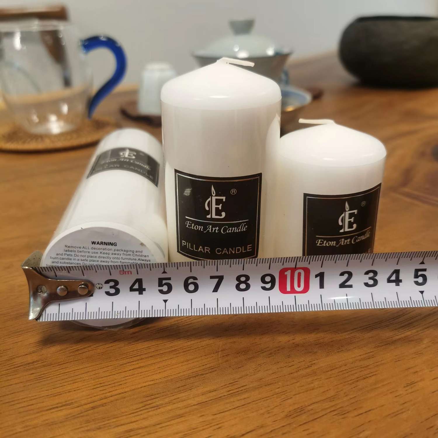 Candle wax, smokeless and odorless, candlelight dinner, bar, proposal, wedding, candlestick, gift, romantic candle, offering to Buddha, eternal lamp details Picture