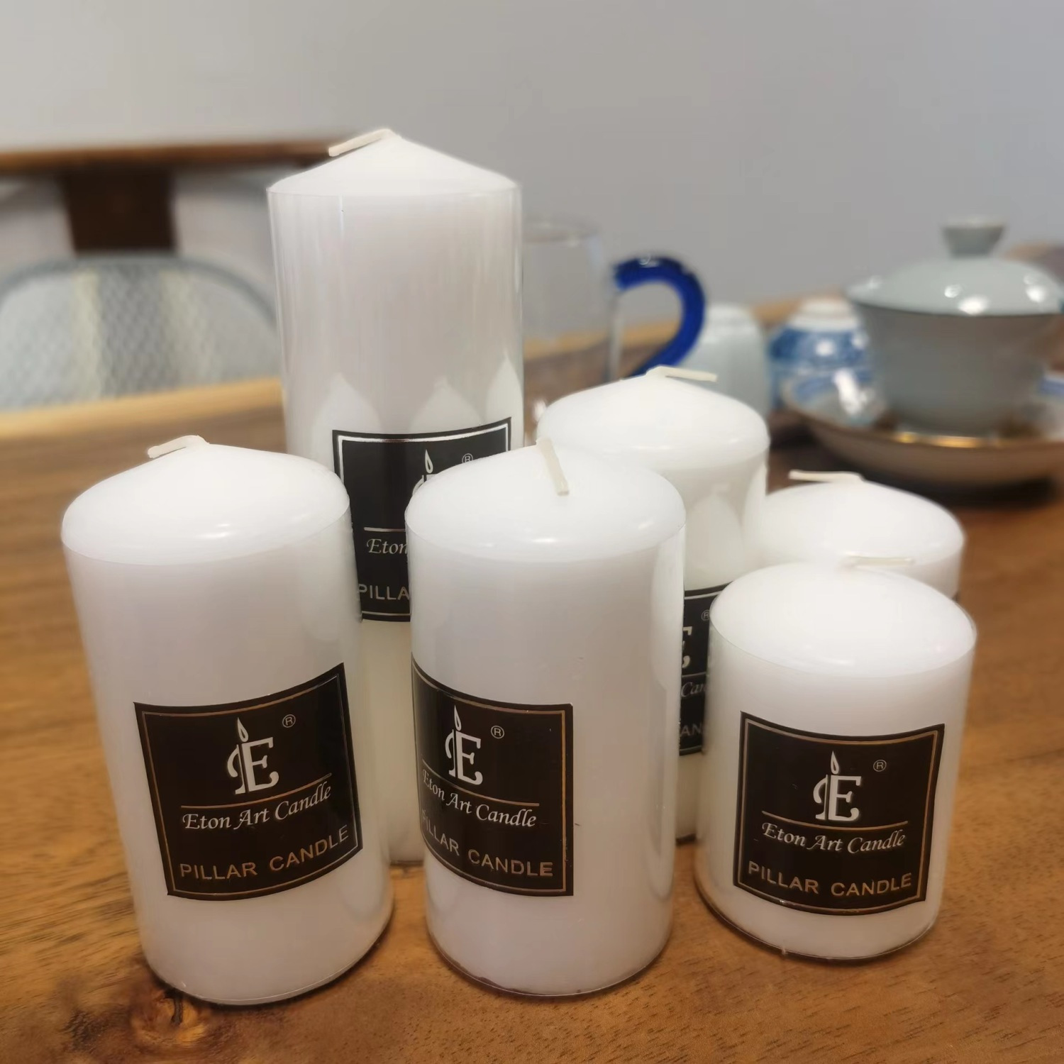 Candle wax, smokeless and odorless, candlelight dinner, bar, proposal, wedding, candlestick, gift, romantic candle, offering to Buddha, eternal lamp Item Picture