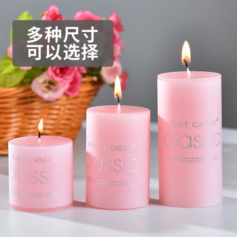 Home candles to remove smoke smell and fragrance, romantic smokeless creative essential oils, candlelight dinner