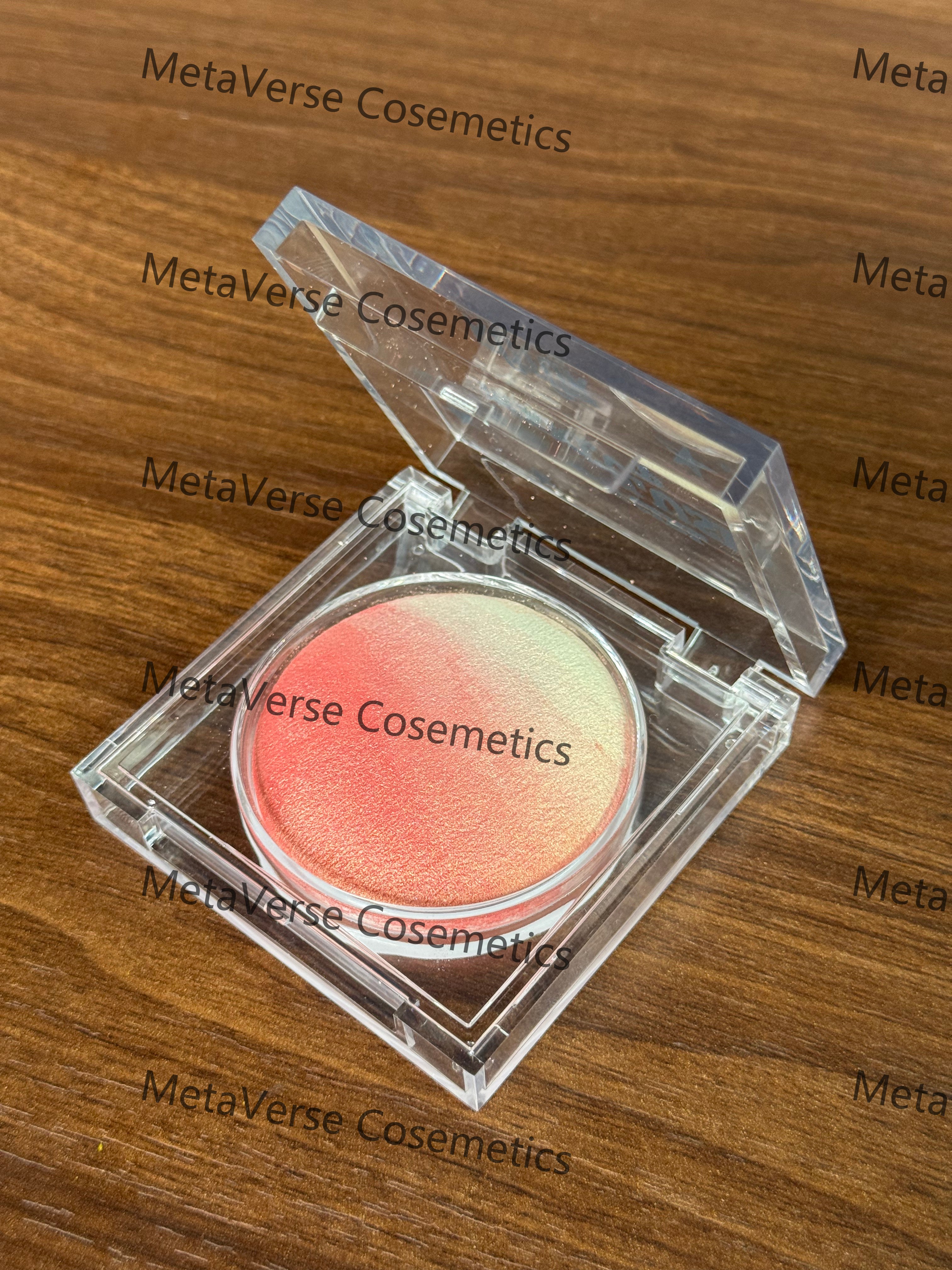 Direct sales from the makeup factory, supporting customized colored pearlescent high-gloss powder compactions for beauty, setting, brightening, long-lasting oil control, light and matte makeup
