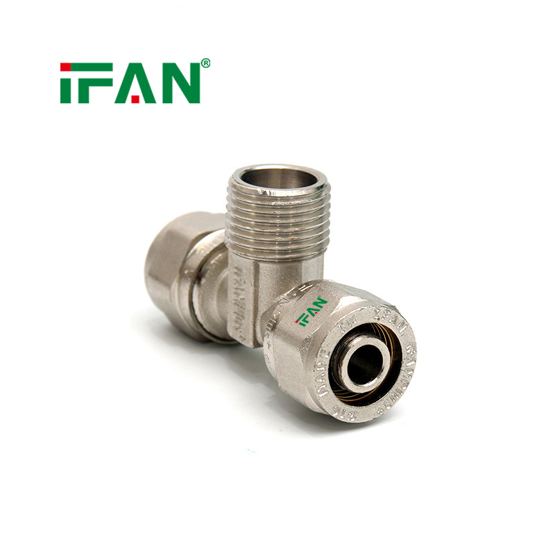 Durable IFAN PEX Compression Male Tee details Picture