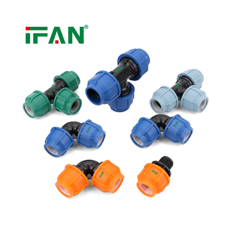 IFAN Custom High Quality HDPE Irrigation Fitting 20-63MM  details Picture