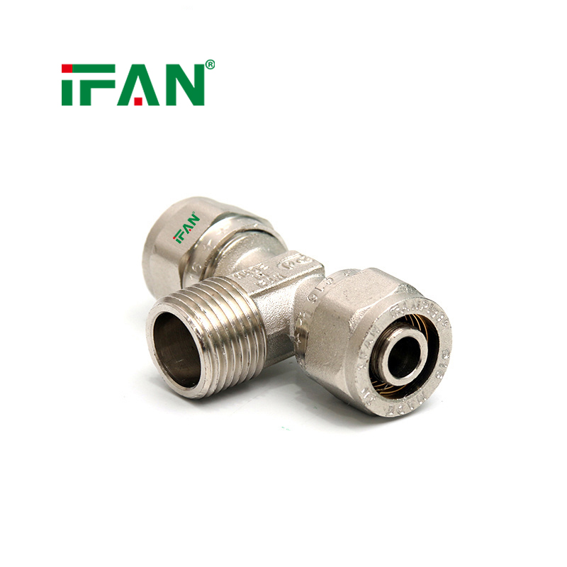 Durable IFAN PEX Compression Male Tee Specification image