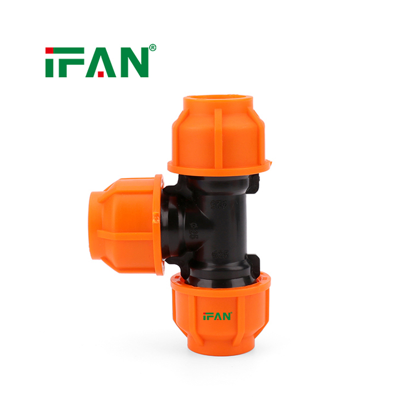 IFAN  HDPE Pipe Fitting Cheap Price HDPECompression Fittings Specification image