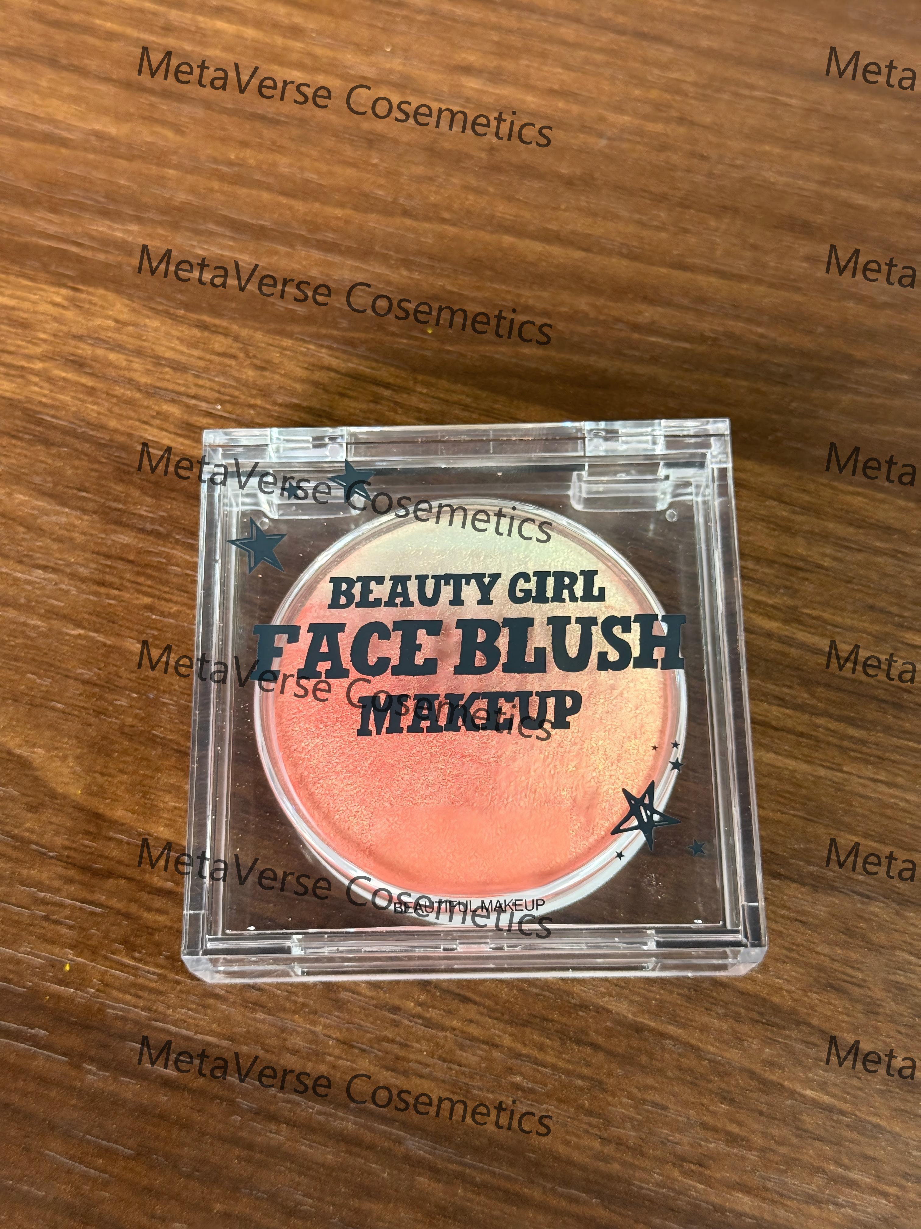 Direct sales from the makeup factory, supporting customized colored pearlescent high-gloss powder compactions for beauty, setting, brightening, long-lasting oil control, light and matte makeup Item Picture