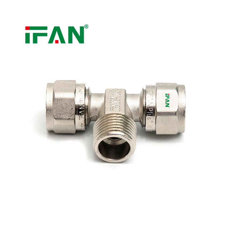 Durable IFAN PEX Compression Male Tee Application Scenario
