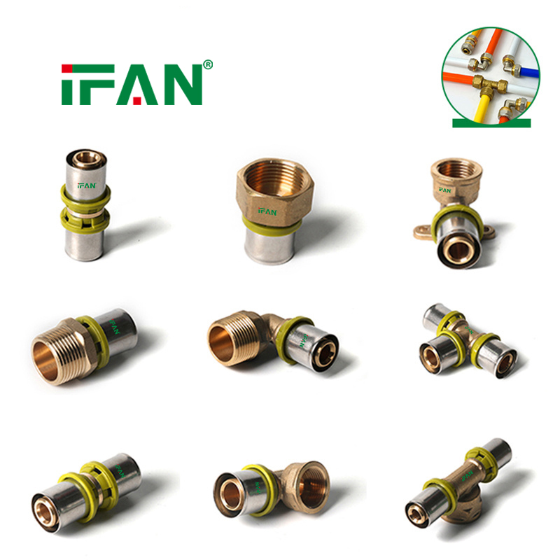 IFAN Security Guarantee PEX Press Fitting Yellow 16-32MM 